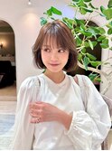 内巻きボブ/ワンカールボブ/韓国風ボブ/ひし形ボブ/ふんわりボブ