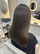 ラナンバイシダ(ranan by sida)&nbsp;オリーブベージュ艶髪20代30代Aujuaトリートメント/暗めカラー