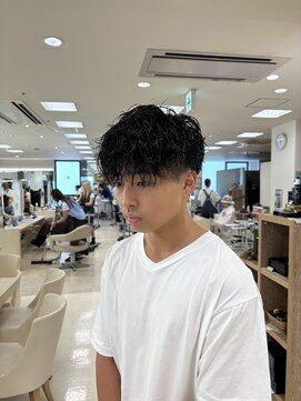 ケンジ 平塚ラスカ店(KENJE) 縦落ちツイストスパイラルパーマ/縦落ちパーマ