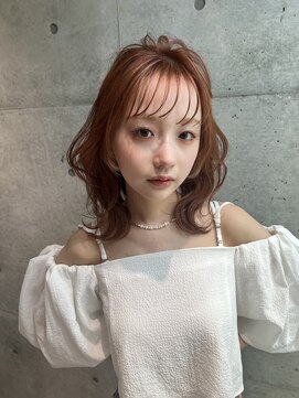 ロンドメリア 天神大名店(Lond Melia) メルティカラー/天神/似合わせカット/ウェーブミディアム