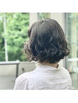 ヘアー キュア トランク(Hair Cure TRUNK)&nbsp;パーマ風クセ毛ボブ