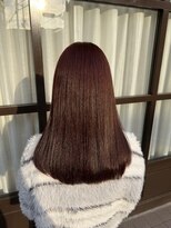 ユッカ エルア 武庫之荘南口(YUCCA elua) 【YUCCA .Nana】ブリーチなしボルドーカラー♪