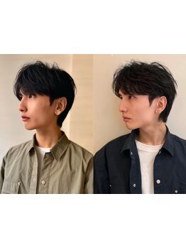 圧倒的な技術力＆デザインで、ON/OFFもオシャレにキマるStyleに◆[メンズカット＋眉毛カット￥6600～]