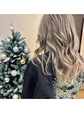 ヘアデザインフルーヴ(hair design fleuve) オリーブグレージュ