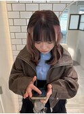 【茉雪】全体的に明るくできない人におすすめイヤリングカラー