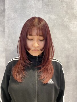 ラボヌールヘアー オリビエ 北千住店(La Bonheur hair Olivier) 姫カット_レイヤー【OZAWA 】