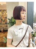 ピンクミニボブ