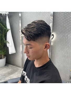 デン 仙台店(DEN) フェザーパーマ/スパイキーショート[榴岡/メンズ/理容室]