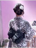 浴衣着付け&ヘアセット