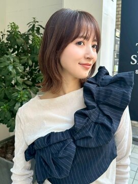 ナチュラルレイヤーボブ/大人ボブ