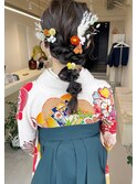 【袴ヘアセット】KANAKO