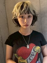 ネハス(nehus.)&nbsp;ハッシュカット/レイヤーカット/ブリーチ/ウルフカット/原宿