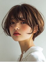 ロディーナ 大口 新子安(rodina) 着物ヘア/ダークアッシュ/ミディアムレイヤーカット/大口子安