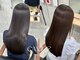 カミュー 高岳(CAMUE)の写真/髪質・クセ・ダメージを見極めた施術で、驚くほど自然なストレートを実現。触れたくなる手触りへ。