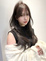 ロンプ(romp)&nbsp;レイヤーカットロングレイヤーハイレイヤー顔周りレイヤーiii