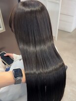 バンクスヘアー(BANK'S HAIR)&nbsp;池袋　ツヤ髪スタイル　暗髪　髪質改善　ケラチントリートメント