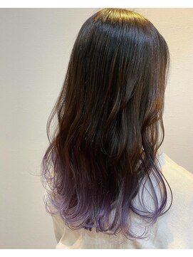 ヘアーデザイン アズール(Hair Design Azur) 【Azur】グレージュ×ペールパープル