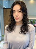 デジタルパーマ　ドライパーマ　ナチュラルパーマ　ウェーブ