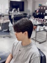 ショット 高槻(SHOT)&nbsp;ニュアンスパーマ×センターパート