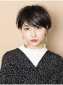 ひし形ショートボブ/ショートヘア/30代/40代/50代/表参道