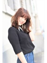 ノアパルフェ 銀座(noah parfait)&nbsp;大人可愛い☆ゆるクシャミディアム