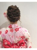 【Neolive plus向ヶ丘遊園】浴衣に似合う！ねじねじラフアレンジ