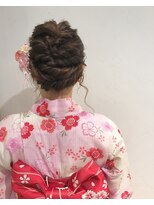 ヴァンクシー バイ ルナ(VANKCY by Luna)&nbsp;【Neolive plus向ヶ丘遊園】浴衣に似合う！ねじねじラフアレンジ