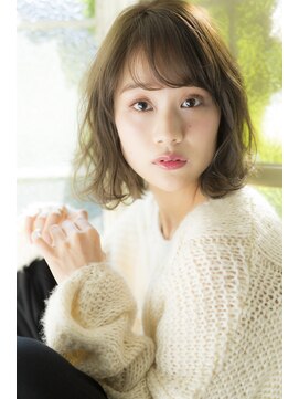 ガーランド (Garland) [Garland/表参道]☆くせ毛風ニュアンスパーマボブ☆