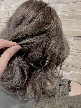 ラナシエン (RanaCien) ○RanaCien○イケダ ハイライトシフォンアッシュカラー