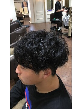 ユニヘアデザイン 徳島店(Uni. hair design) ツーブロパーマ