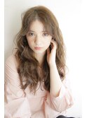 外国人風レイヤースタイル×透明感最高シアーベージュ1