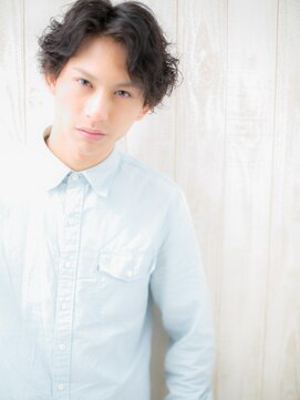 モッズヘア メン 南越谷南口店(mod's hair men) セミウエット＆エアリー★かき上げヘアF