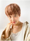 マニッシュベリーショート×natural beige◎Yamamoto