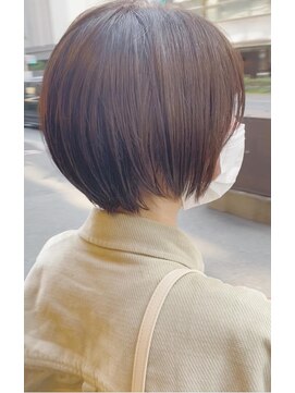 ソーホーヘアーアンドボタニカル 大橋店(SOHO hair & botanical) ショートボブ/10代/20代/30代/ベージュカラー