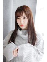 プティルカ(PutiLuca D.C.)&nbsp;透け感バングのナチュラルストレート