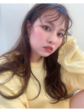 バレッタ (Barrette) チョコレートブラウン×カチューシャアレンジ