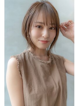 ブエナビスタ(BUENA VISTA) 【BUENAVISTA】大人ウルフボブ/前髪/外ハネ/ハイライト/イルミナ