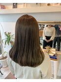 【Taylor】大宮 内巻きワンカール×モカブラウン