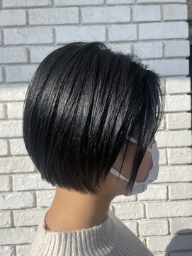 オーガニックエコ 川越(organic+eco) 艶感ボブ×伸ばしかけショート