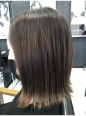 お手入れ簡単×外ハネ艶ボブ