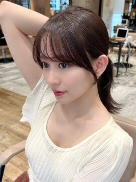 アフロート ルヴア(AFLOAT RUVUA) ＊20代30代40代◎大人かわいいレイヤーカット小顔後れ毛顔まわり