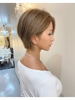 インプルーヴ アートスタイルヘアー(imProve Art style hair) 外国人風ハイライト＆ショートヘア＆シアーカラー♪