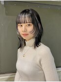 ウルフインナーカラー