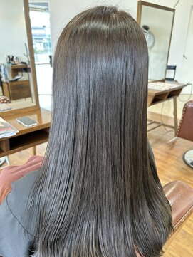 ピスヘアー(PITH HAIR) イルミナオリーブカラー