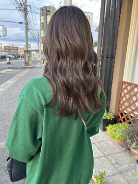 ヘアメイク エイト キリシマ(hair make No.8 kirishima) no.8.tomohiro  オリーブグレージュ　オリーブベージュ