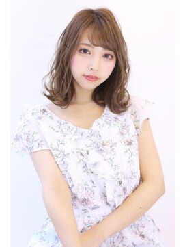 オーロ 千里山店(ORO) 20代30代40代50代美髪ピンクブラウン切りっぱなしボブショート