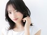 【朝の時短が叶う◎】顔周り縮毛矯正+似合わせカット