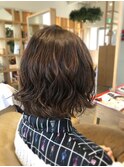 20代30代★大人かわいい無造作カール×ショートスタイル