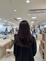 ケンジ 平塚ラスカ店(KENJE)&nbsp;ブリーチなしワインレッド