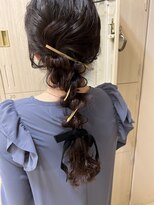 ケンジ 平塚ラスカ店(KENJE)&nbsp;編みおろし/編み込み/平塚ヘアセット/平塚ヘアアレンジ